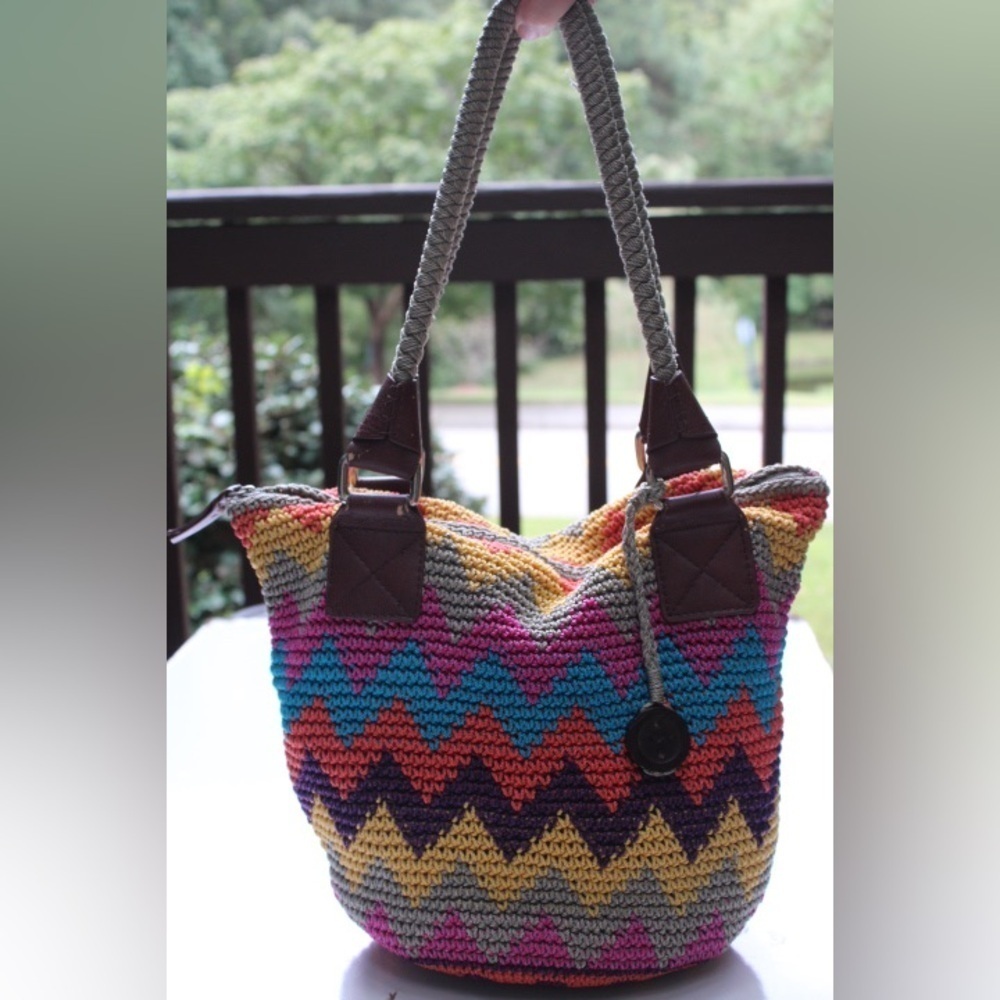 The Sak  Crochet Shoulder Bag.